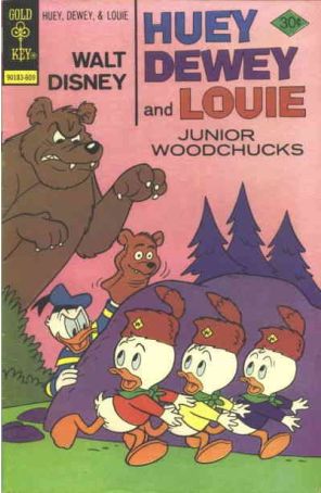 Huey, Dewey, and Louie Junior Woodchucks 40 published by Gold Key