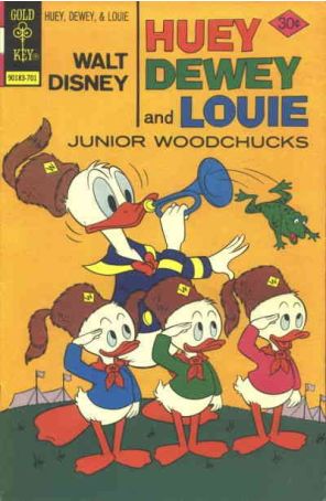 Huey, Dewey, and Louie Junior Woodchucks 42 published by Gold Key