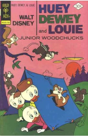 Huey, Dewey, and Louie Junior Woodchucks 43 published by Gold Key