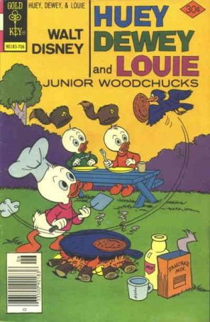 Huey, Dewey, and Louie Junior Woodchucks 44 published by Gold Key