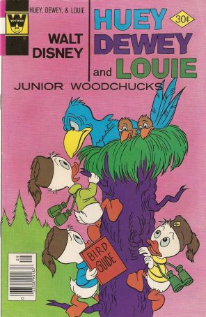 Huey, Dewey, and Louie Junior Woodchucks 46A published by Gold Key