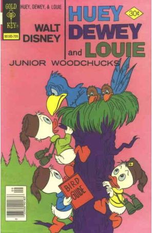 Huey, Dewey, and Louie Junior Woodchucks 46 published by Gold Key