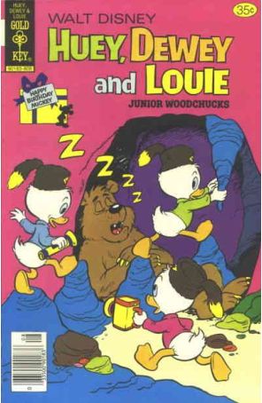 Huey, Dewey, and Louie Junior Woodchucks 51 published by Gold Key