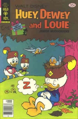 Huey, Dewey, and Louie Junior Woodchucks 52 published by Gold Key