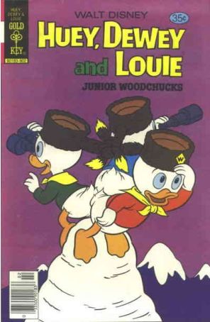 Huey, Dewey, and Louie Junior Woodchucks 54 published by Gold Key