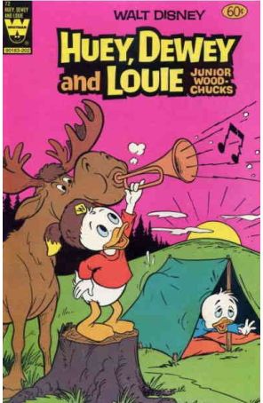 Huey, Dewey, and Louie Junior Woodchucks 72 published by Whitman