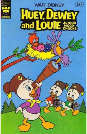 Huey, Dewey, and Louie Junior Woodchucks 73 published by Whitman