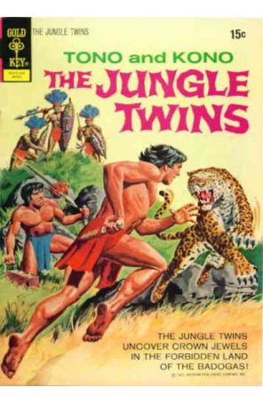 The Jungle Twins 1 published by Gold Key