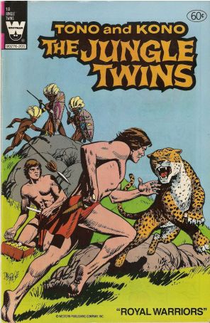 The Jungle Twins 18A published by Gold Key