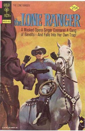 Lone Ranger (Gold Key) 19 published by Gold Key with cover art by Hank Hartman