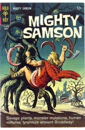 Mighty Samson 11 published by Gold Key with cover art by Morris Gollub