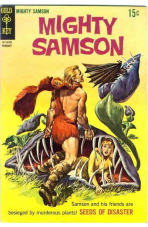 Mighty Samson 17 published by Gold Key with cover art by George Wilson