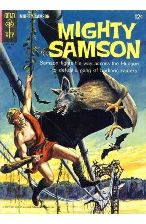 Mighty Samson 2 published by Gold Key with cover art by Morris Gollub