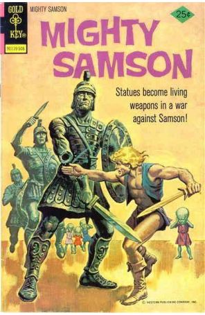 Mighty Samson 28 published by Gold Key