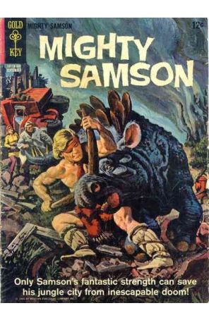 Mighty Samson 3 published by Gold Key with cover art by Morris Gollub