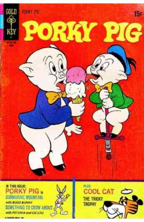 Porky Pig (Gold Key) 36 published by Gold Key