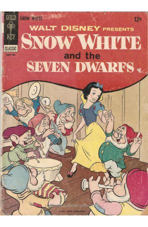 Snow White and the Seven Dwarfs (Gold Key) 1 (4th) published by Gold Key