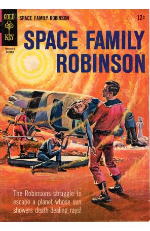 Space Family Robinson 14 published by Gold Key with cover art by George Wilson