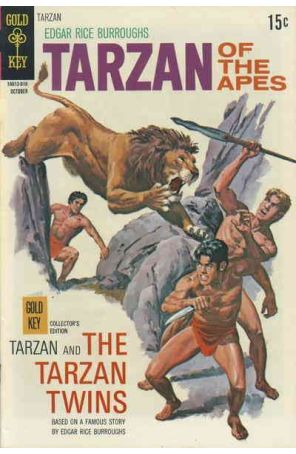 Tarzan (Gold Key) 196 published by Gold Key with cover art by George Wilson