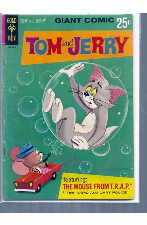 Tom and Jerry: The Mouse from T.R.A.P. 1 published by Gold Key