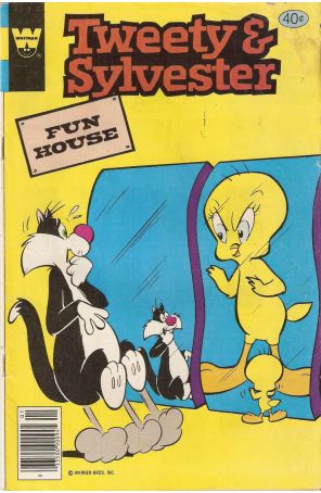 Tweety and Sylvester (2nd series) 101A published by Gold Key