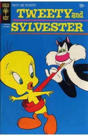Tweety and Sylvester (2nd series) 15 published by Gold Key