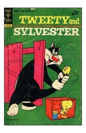 Tweety and Sylvester (2nd series) 26 published by Gold Key