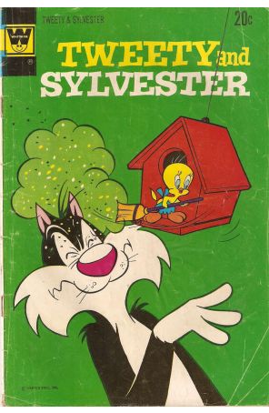 Tweety and Sylvester (2nd series) 32A published by Gold Key