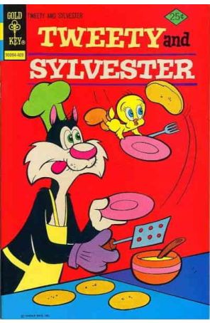 Tweety and Sylvester (2nd series) 40 published by Gold Key
