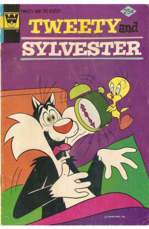 Tweety and Sylvester (2nd series) 41A published by Gold Key
