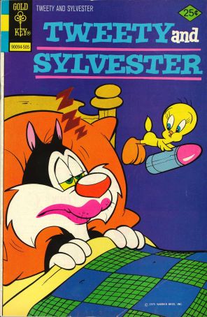 Tweety and Sylvester (2nd series) 45 published by Gold Key