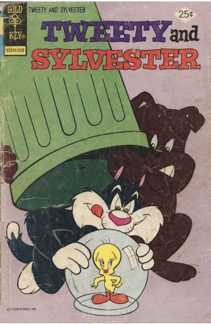 Tweety and Sylvester (2nd series) 48 published by Gold Key