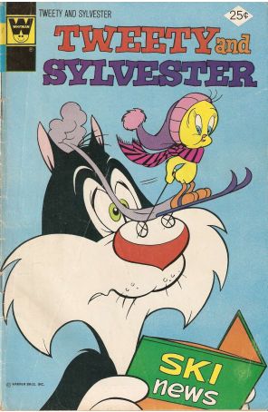 Tweety and Sylvester (2nd series) 53A published by Gold Key