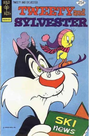 Tweety and Sylvester (2nd series) 53 published by Gold Key