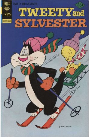 Tweety and Sylvester (2nd series) 55 published by Gold Key