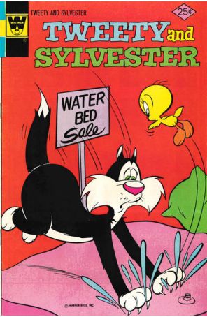 Tweety and Sylvester (2nd series) 57A published by Gold Key