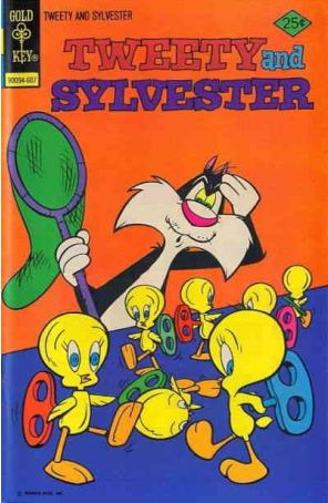 Tweety and Sylvester (2nd series) 59 published by Gold Key