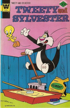Tweety and Sylvester (2nd series) 61A published by Gold Key