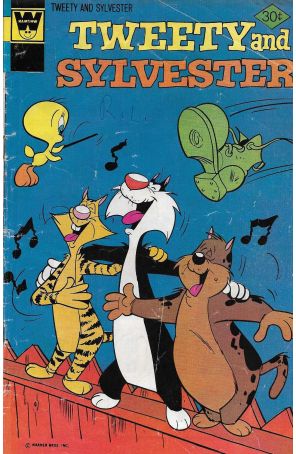 Tweety and Sylvester (2nd series) 63A published by Gold Key