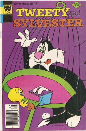 Tweety and Sylvester (2nd series) 71A published by Gold Key