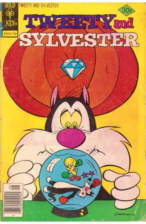 Tweety and Sylvester (2nd series) 72 published by Gold Key