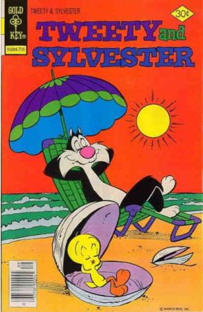 Tweety and Sylvester (2nd series) 73 published by Gold Key