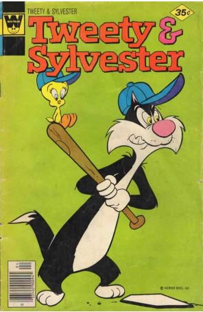 Tweety and Sylvester (2nd series) 80A published by Gold Key
