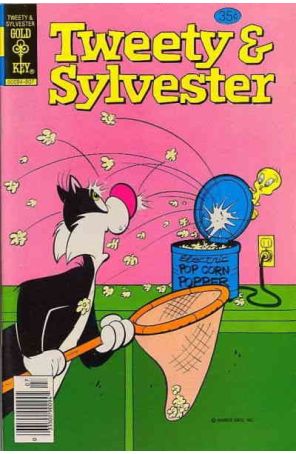 Tweety and Sylvester (2nd series) 83 published by Gold Key
