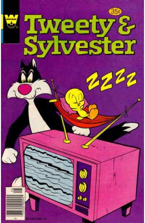 Tweety and Sylvester (2nd series) 84A published by Gold Key