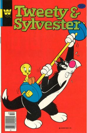 Tweety and Sylvester (2nd series) 86A published by Gold Key