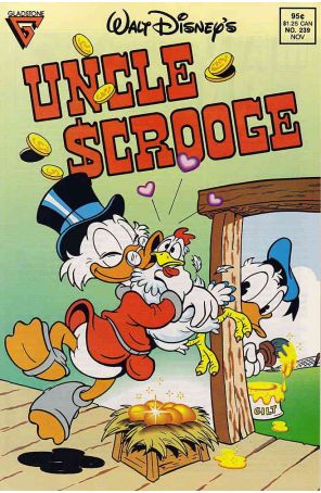 Uncle Scrooge (Walt Disney) 239 published by Gladstone with cover art by Russell Schroeder