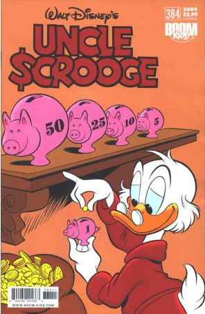 Uncle Scrooge (Walt Disney) 384B published by Boom with cover art by Daniel Branca
