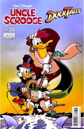Uncle Scrooge (Walt Disney) 397 published by Boom with cover art by Diego Jourdan