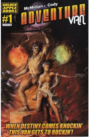Adventure Van 1B published by Golden Apple with cover art by Ryan Cody